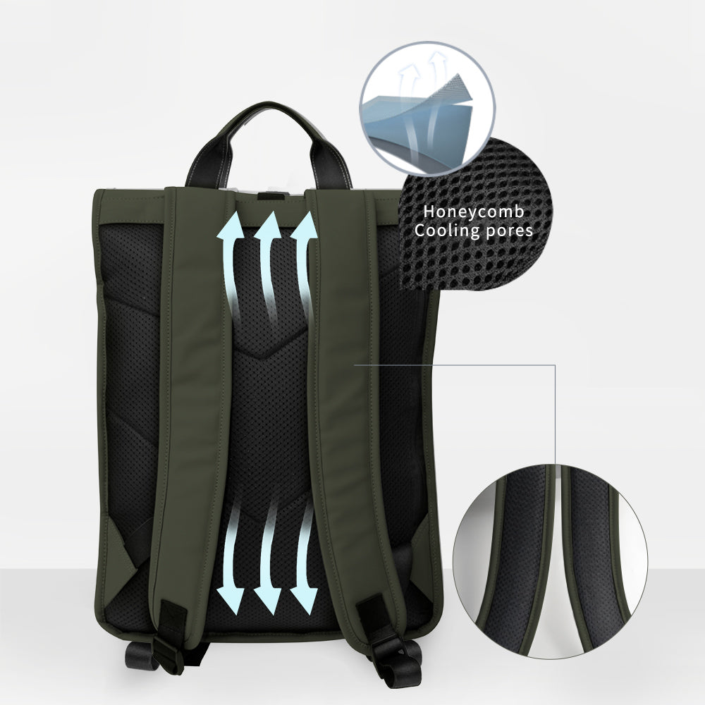 LIGHT - Backpack Bag Groen