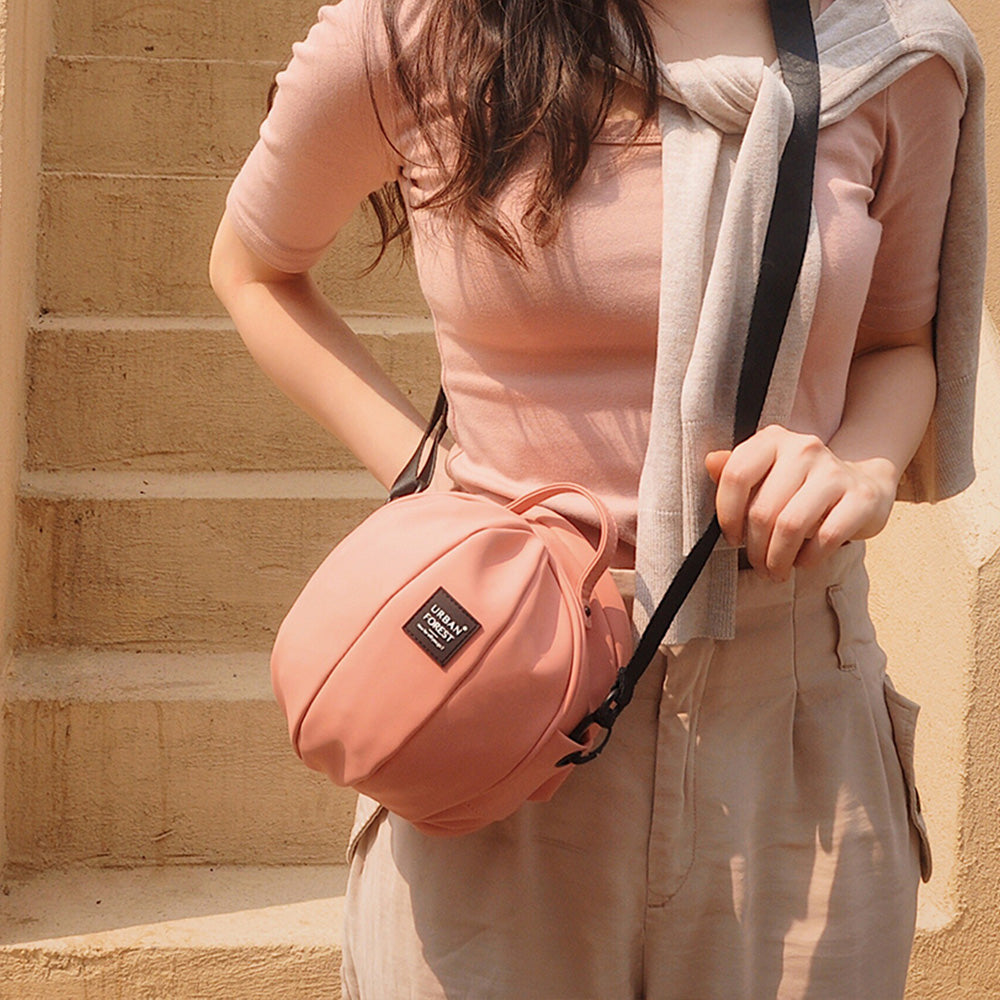 BEETLE - Mini shoulder Bag - Skin Touch material Roze