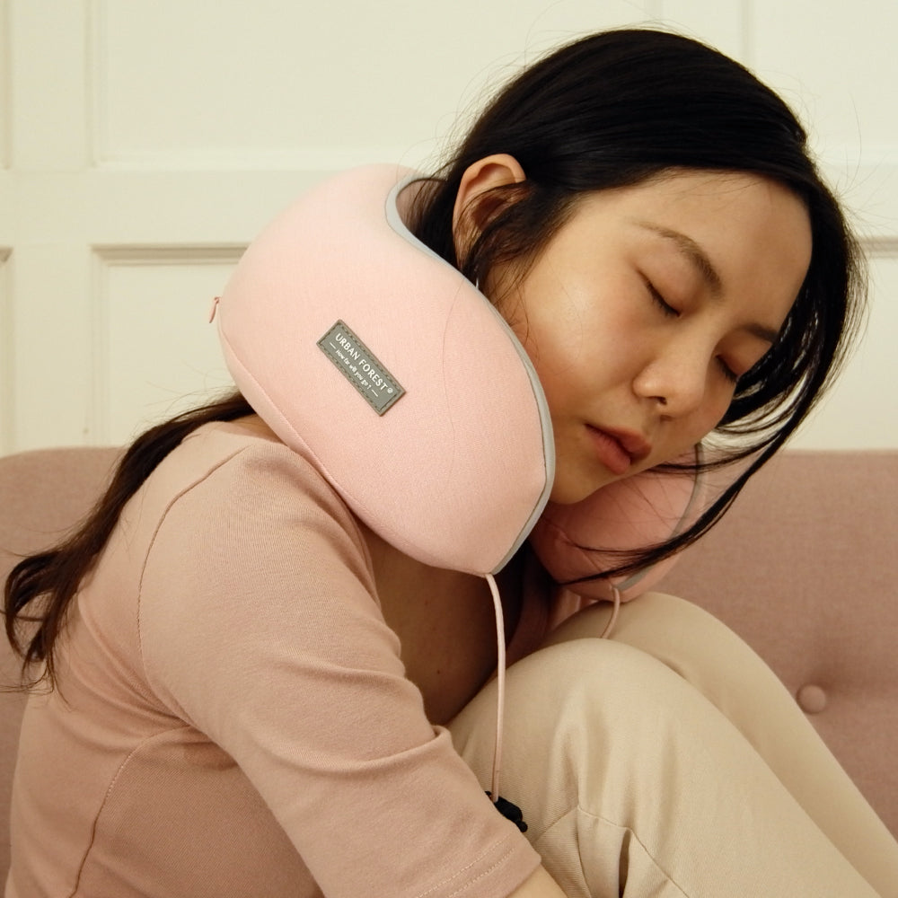 BLOSSOM - Travel Neck Pillow roze