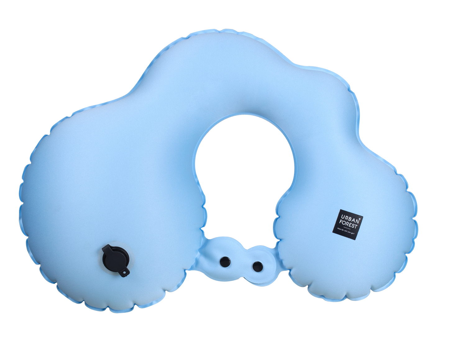 Cloud - Pocket Inflatable neck pillow
Lucht Blauw