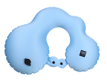 Cloud - Pocket Inflatable neck pillow
Lucht Blauw