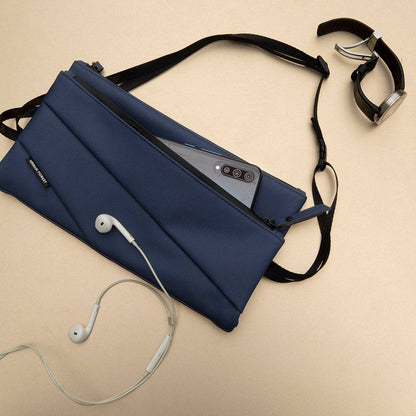 LIGHT - Shoulder Bag Navy blauw