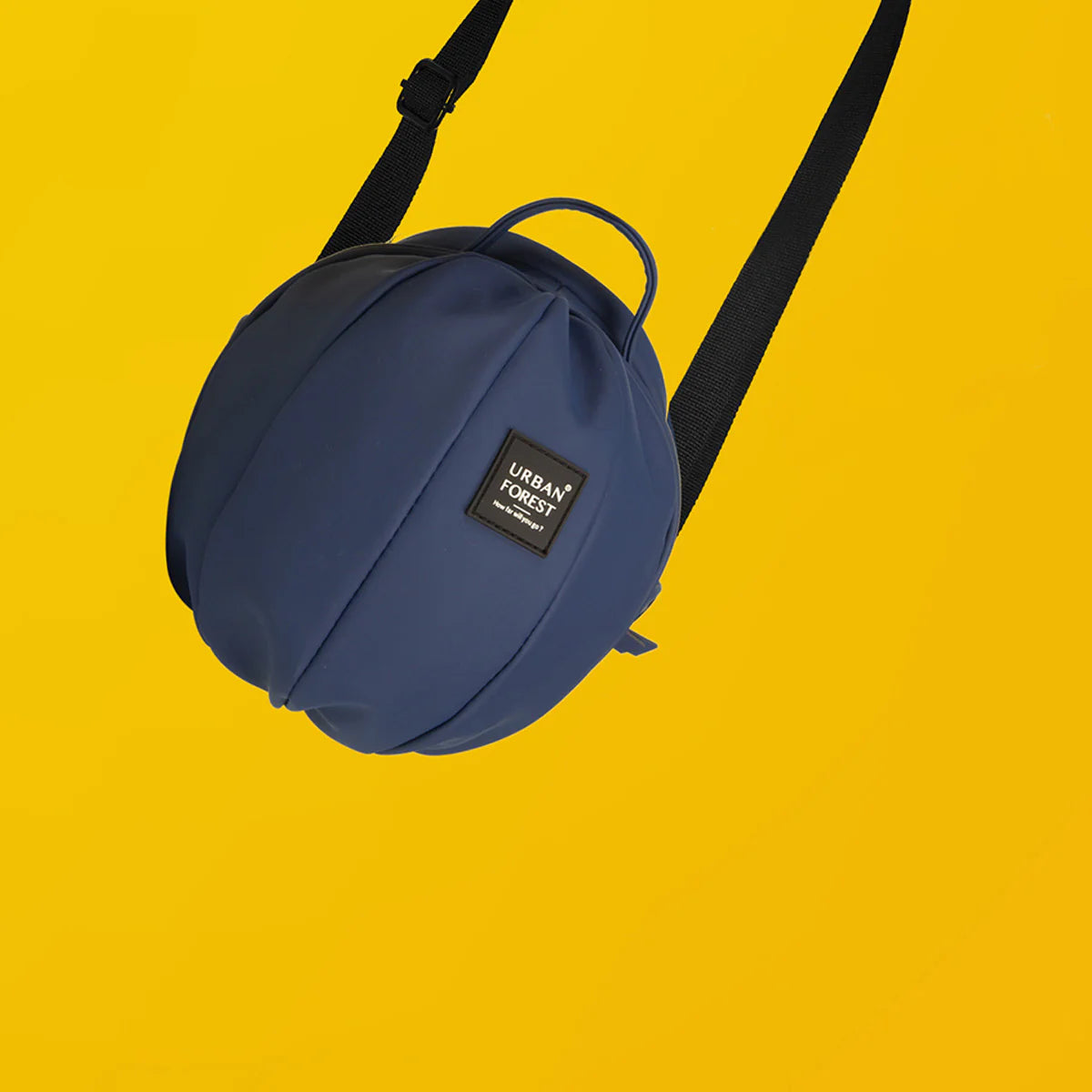 BEETLE - Mini shoulder Bag - Skin Touch material Navy blauw