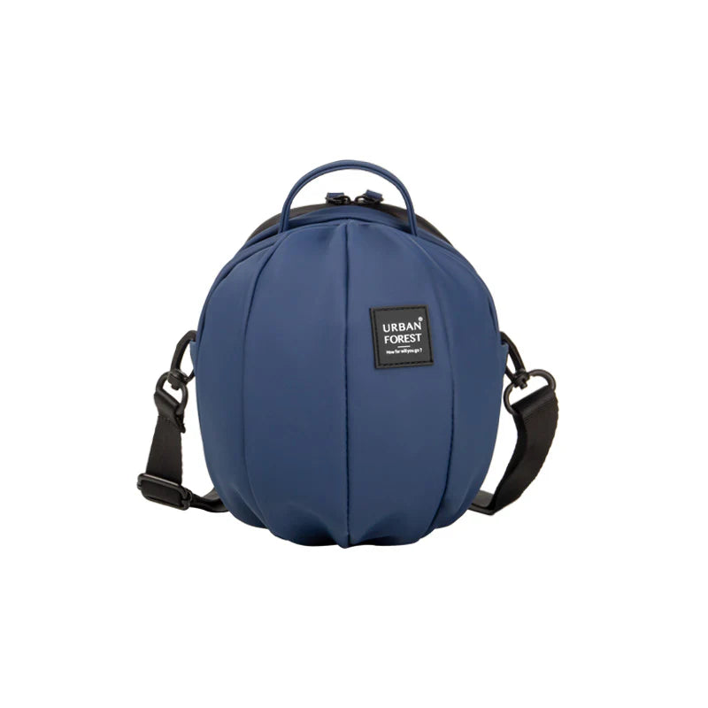 BEETLE - Mini shoulder Bag - Skin Touch material Navy blauw