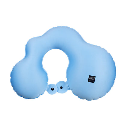 Cloud - Pocket Inflatable neck pillow
Lucht Blauw